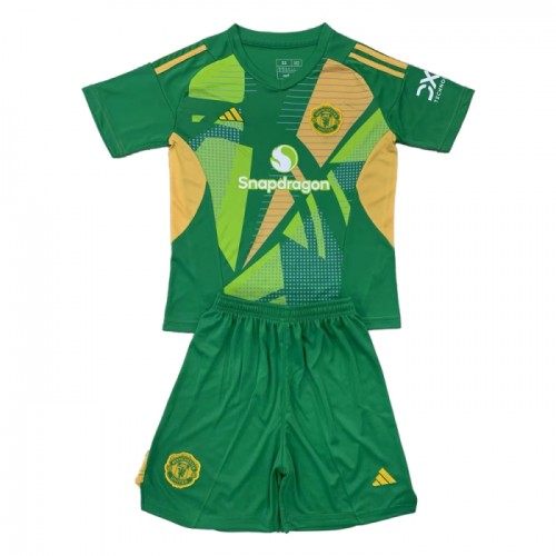 Conjunto/Equipación Portero Manchester United Niño 2024-25 Conjunto/Equipación Portero Manchester United Niño 2024-25